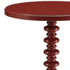 ACME Acton Red Accent Table Model 82800