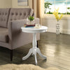ACME Alger White Accent Table Model 82804