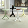 ACME Alger White Accent Table Model 82804