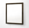 Modrest Manhattan Contemporary Brown Oak Mirror Model VGMA-BR-127-MIR-CRY