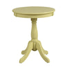 ACME Alger Light Yellow Accent Table Model 82806