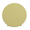 ACME Alger Light Yellow Accent Table Model 82806
