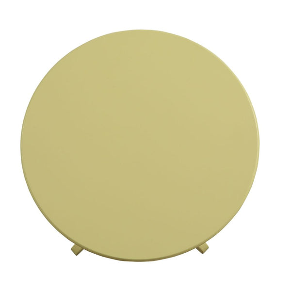 ACME Alger Light Yellow Accent Table Model 82806