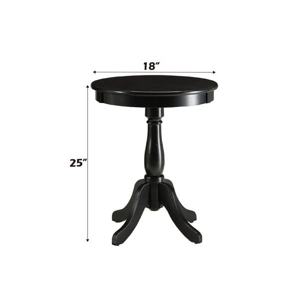 ACME Alger Black Accent Table Model 82808
