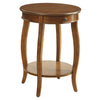 ACME Alysa Walnut Accent Table Model 82814