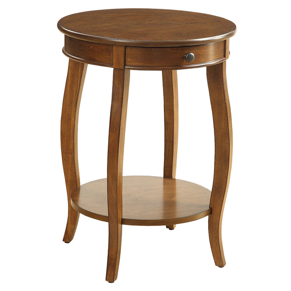 ACME Alysa Walnut Accent Table Model 82814