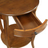 ACME Alysa Walnut Accent Table Model 82814