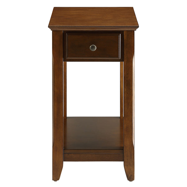ACME Bertie Walnut Accent Table Model 82836