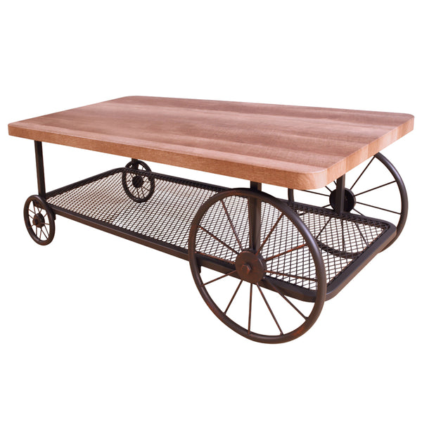 ACME Francie Oak & Antique Gray Coffee Table Model 82860