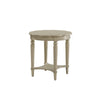ACME Fordon Antique White End Table Model 82922