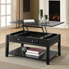 ACME Malachi Black Coffee Table with Lift Top Model 82950