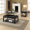 ACME Malachi Black Coffee Table with Lift Top Model 82950