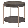 ACME Weyton Light Brown & Champagne End Table Model 82957