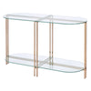 ACME Veises Champagne Sofa Table Model 82999
