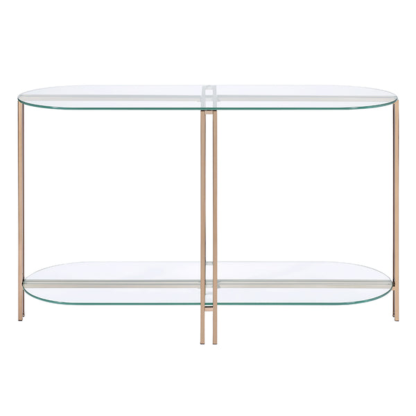 ACME Veises Champagne Sofa Table Model 82999