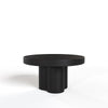 Modrest Bruni Modern Black Concrete Coffee Table Model VGGR-623840-BLK