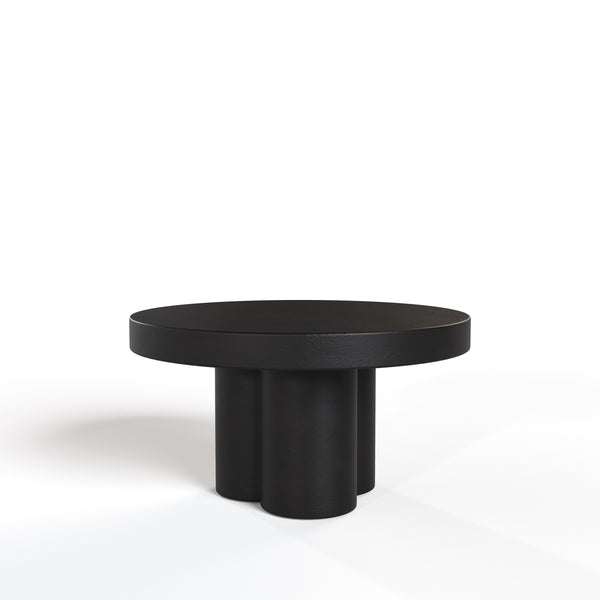 Modrest Bruni Modern Black Concrete Coffee Table Model VGGR-623840-BLK