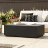 Modrest Fresno Modern Black Concrete Coffee Table Model VGGR-689980-BLK