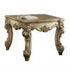 ACME Vendome II Gold Patina & Bone End Table Model 83121