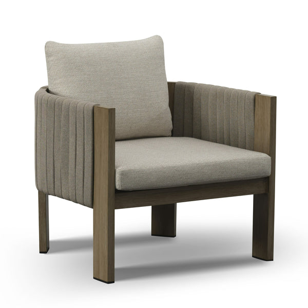 Renava Salvora Outdoor Beige Fabric & Grey Rope Sofa Set Model VGVK-WT275-SET-BGE