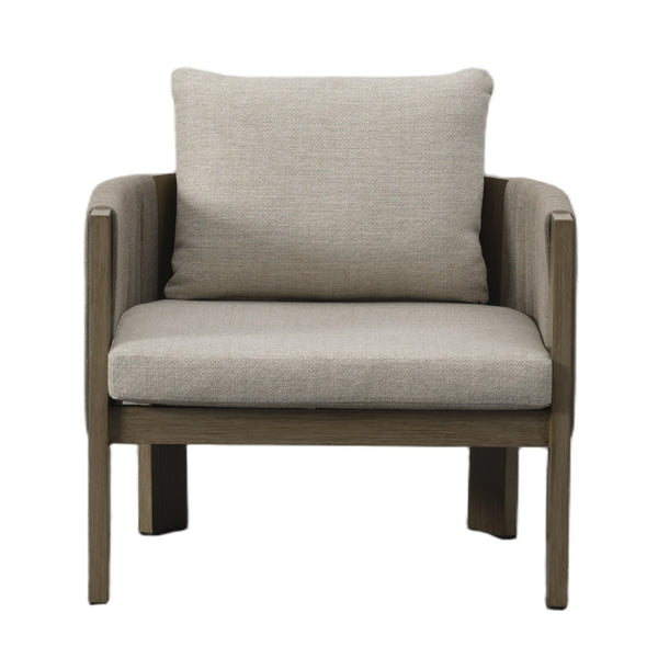 Renava Salvora Outdoor Beige Fabric & Grey Rope Sofa Set Model VGVK-WT275-SET-BGE