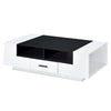ACME Armour White & Black Coffee Table Model 83135