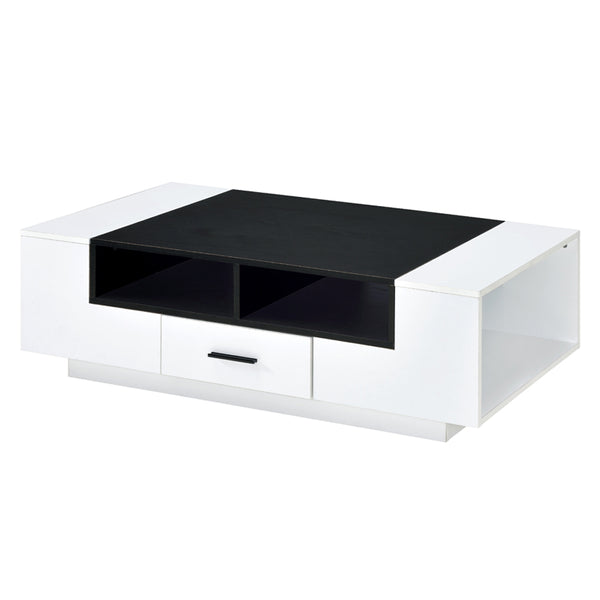 ACME Armour White & Black Coffee Table Model 83135