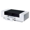 ACME Armour White & Black Coffee Table Model 83135
