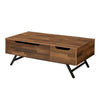 ACME Throm Walnut Coffee Table with Lift Top Model 83145