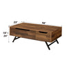 ACME Throm Walnut Coffee Table with Lift Top Model 83145