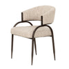 Modrest Kobe Modern Beige Fabric Dining Chair Model VGOD-ZW-24068-BGE