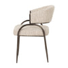 Modrest Kobe Modern Beige Fabric Dining Chair Model VGOD-ZW-24068-BGE