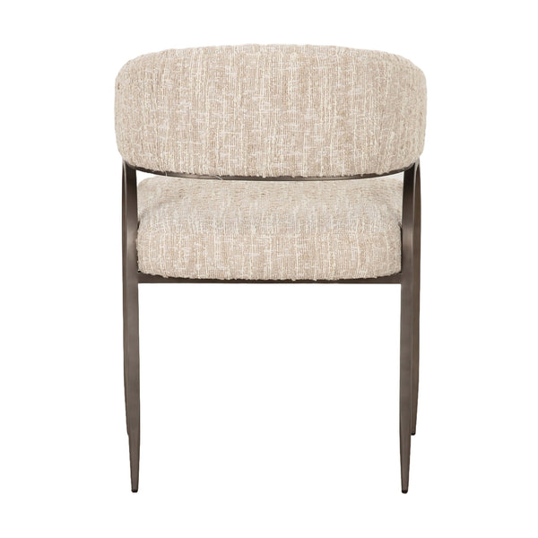 Modrest Kobe Modern Beige Fabric Dining Chair Model VGOD-ZW-24068-BGE