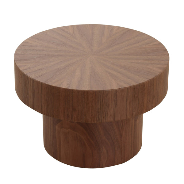 Modrest Larch Modern Walnut End Table Model VGOD-LZ-339C-B