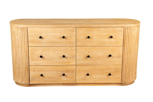 Modrest Jacobson Modern Natural Acacia Dresser Model VGWD-LYO-DR06