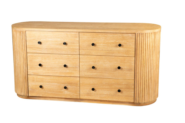 Modrest Jacobson Modern Natural Acacia Dresser Model VGWD-LYO-DR06