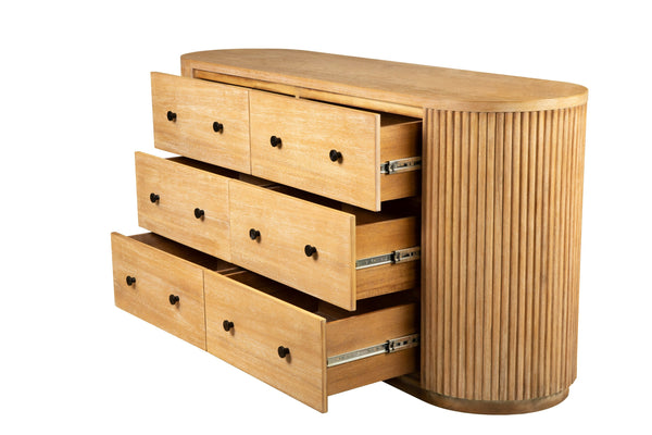 Modrest Jacobson Modern Natural Acacia Dresser Model VGWD-LYO-DR06