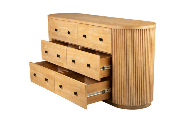 Modrest Jacobson Modern Natural Acacia Dresser Model VGWD-LYO-DR06