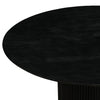 Modrest Myra Modern Black Wood Round Dining Table Model VGNR-NI90064-BLK