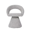 Modrest Wiles Modern Grey Fabric Swivel Dining Chair Model VGEU-MC-7775CH-GRY
