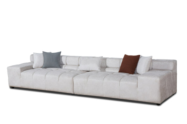 Divani Casa Rhonda Modern Beige Fabric Modular Sectional Sofa Model VGAH-SF2037-BGE