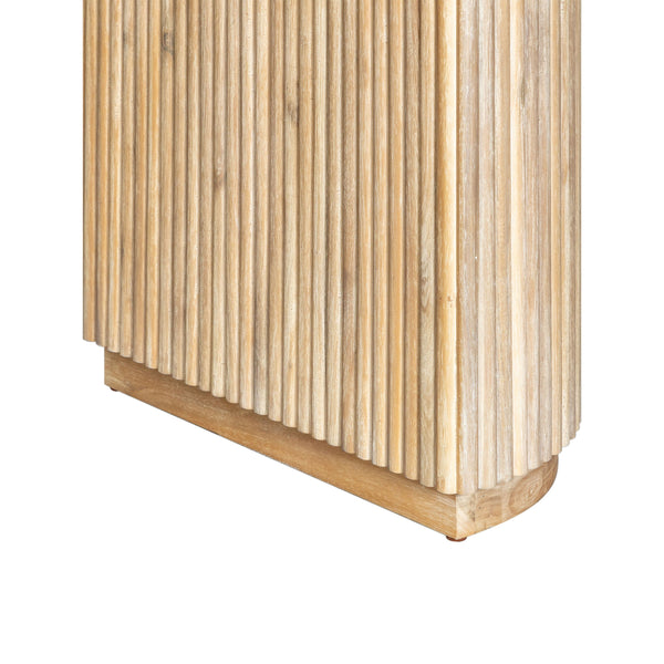 Modrest Jacobson Modern Natural Acacia Oval Large Dining Table Model VGWD-LYO-DT22