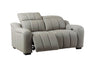 Divani Casa Paddy Modern Grey Leather Sofa With 2 Recliners Model VGMB-MB-R352-GRY