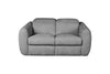 Divani Casa Brevig Modern Grey Fabric Sofa With 2 Recliners Model VGMB-MB-R291-P2-GRY
