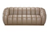 Divani Casa Ekwok Modern Tan Leather Sofa Model VGMB-24123-SOFA-TOAST