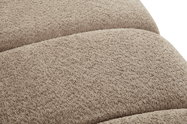 Divani Casa Suki Modern Tan Fabric Chair Model VGEV-23112-CHR-TAN