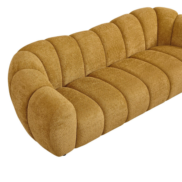 Divani Casa Suki Modern Camel Fabric Sofa Model VGEV-23112-SOFA-CML