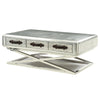 ACME Brancaster Aluminum Coffee Table Model 83555