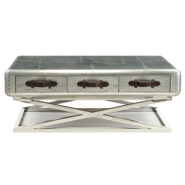 ACME Brancaster Aluminum Coffee Table Model 83555
