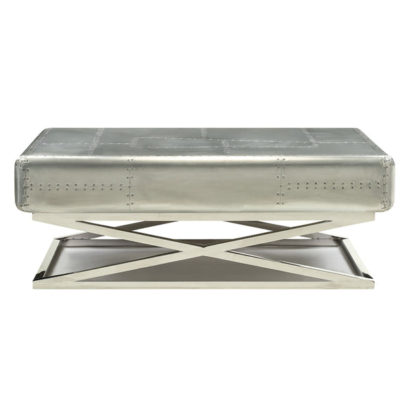 ACME Brancaster Aluminum Coffee Table Model 83555